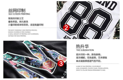 深圳t恤衫定做小貼士：絲印與熱轉印的區別
