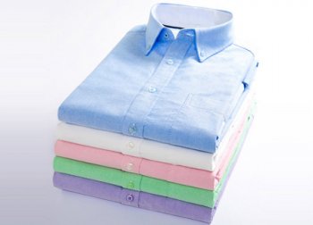 長短袖定做襯衫折疊方法詳細圖解(多圖)