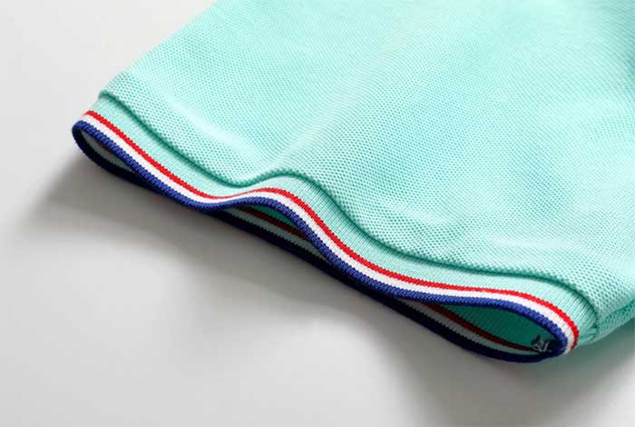 2021年深圳定做短袖翻領POL衫新款之袖口細節圖